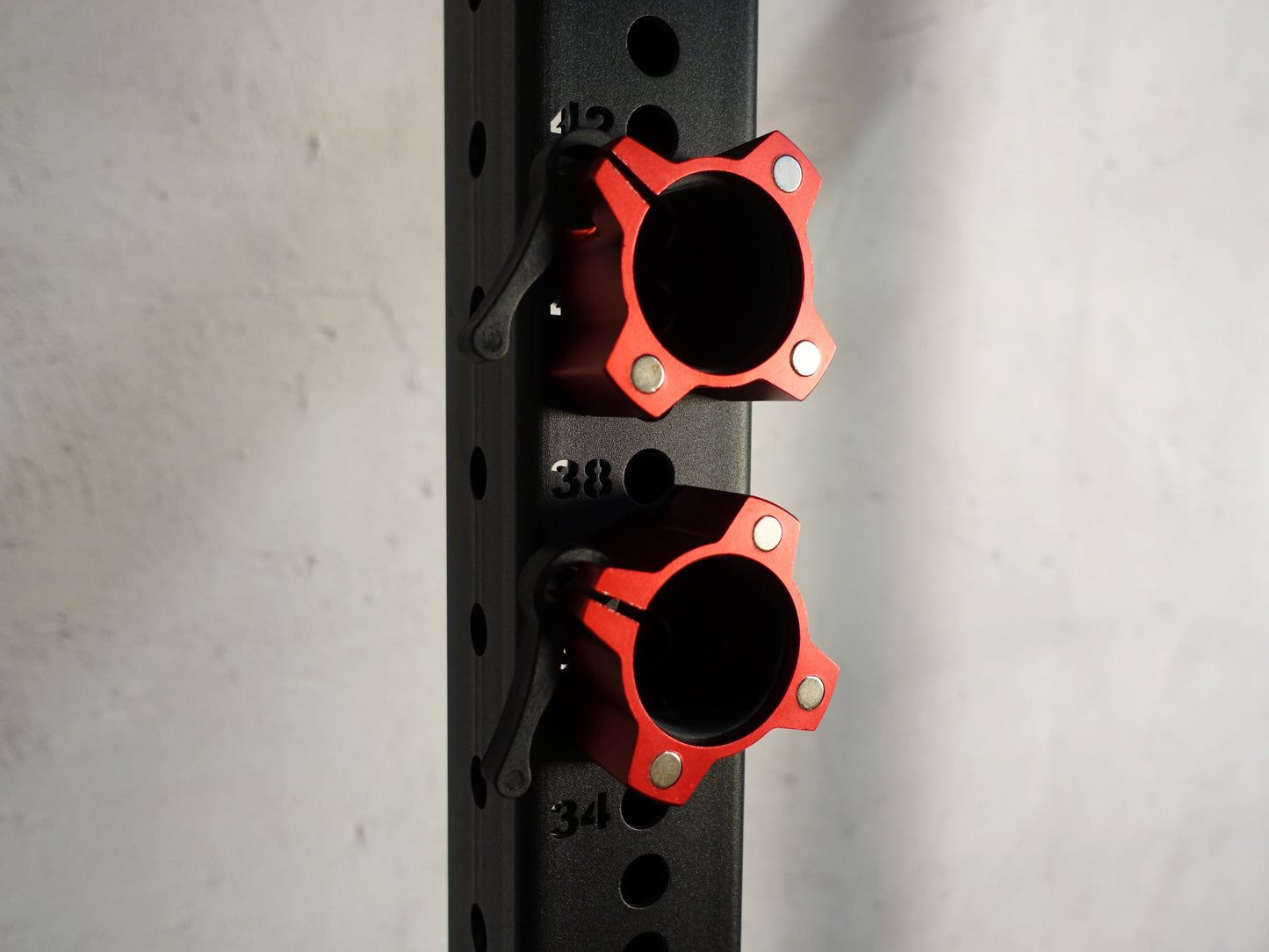 Hantelverschluss 50 mm SQMIZE® OC14 Alu Magnetic www.simpleproducts.at Magnetic Red