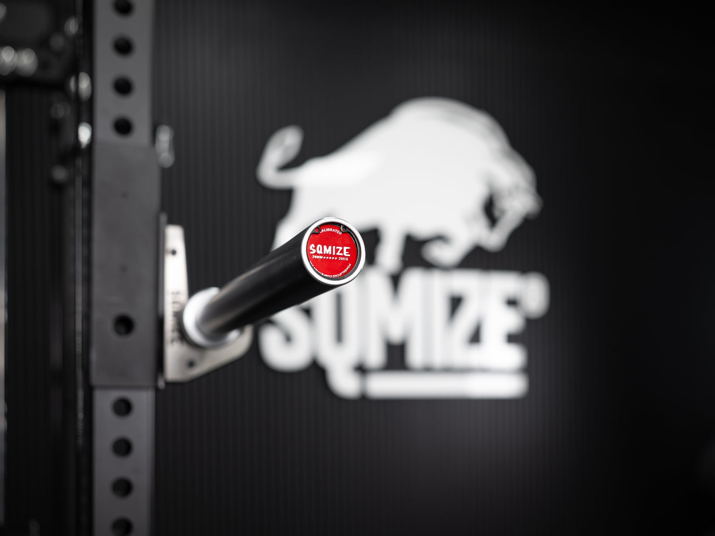 Calibrated Competition Powerlifting Langhantel SQMIZE® PREMIUM BISON OB86PL-IPC