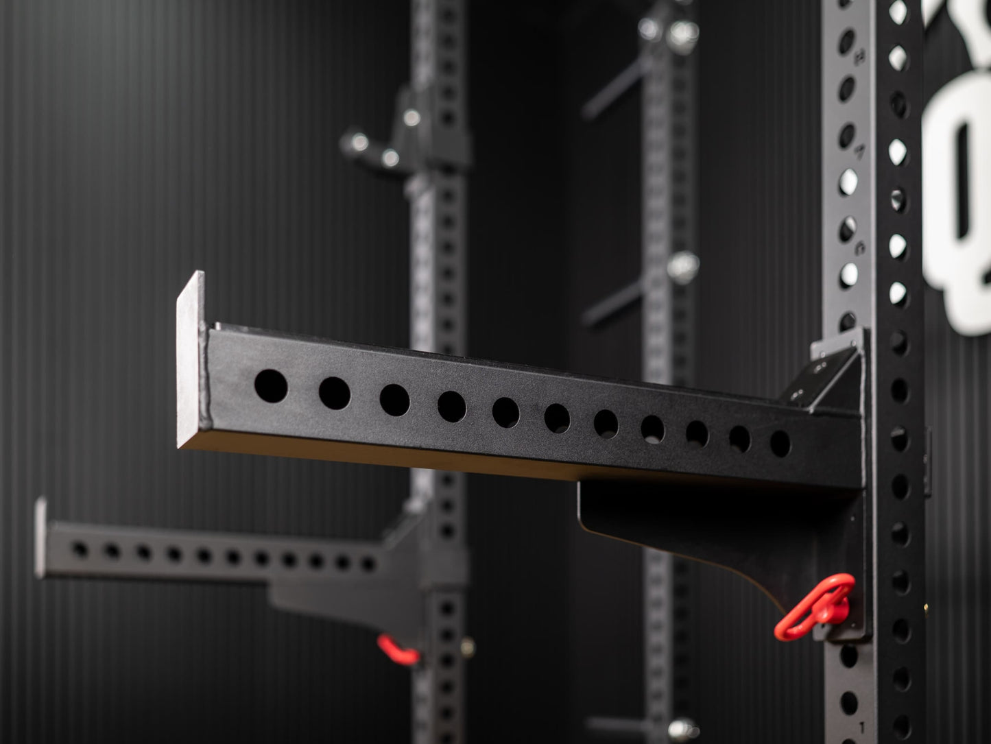 Half Rack mit Weightlifting Platform SQMIZE® ELITE CLUB SQ-R334, Höhe 235 cm