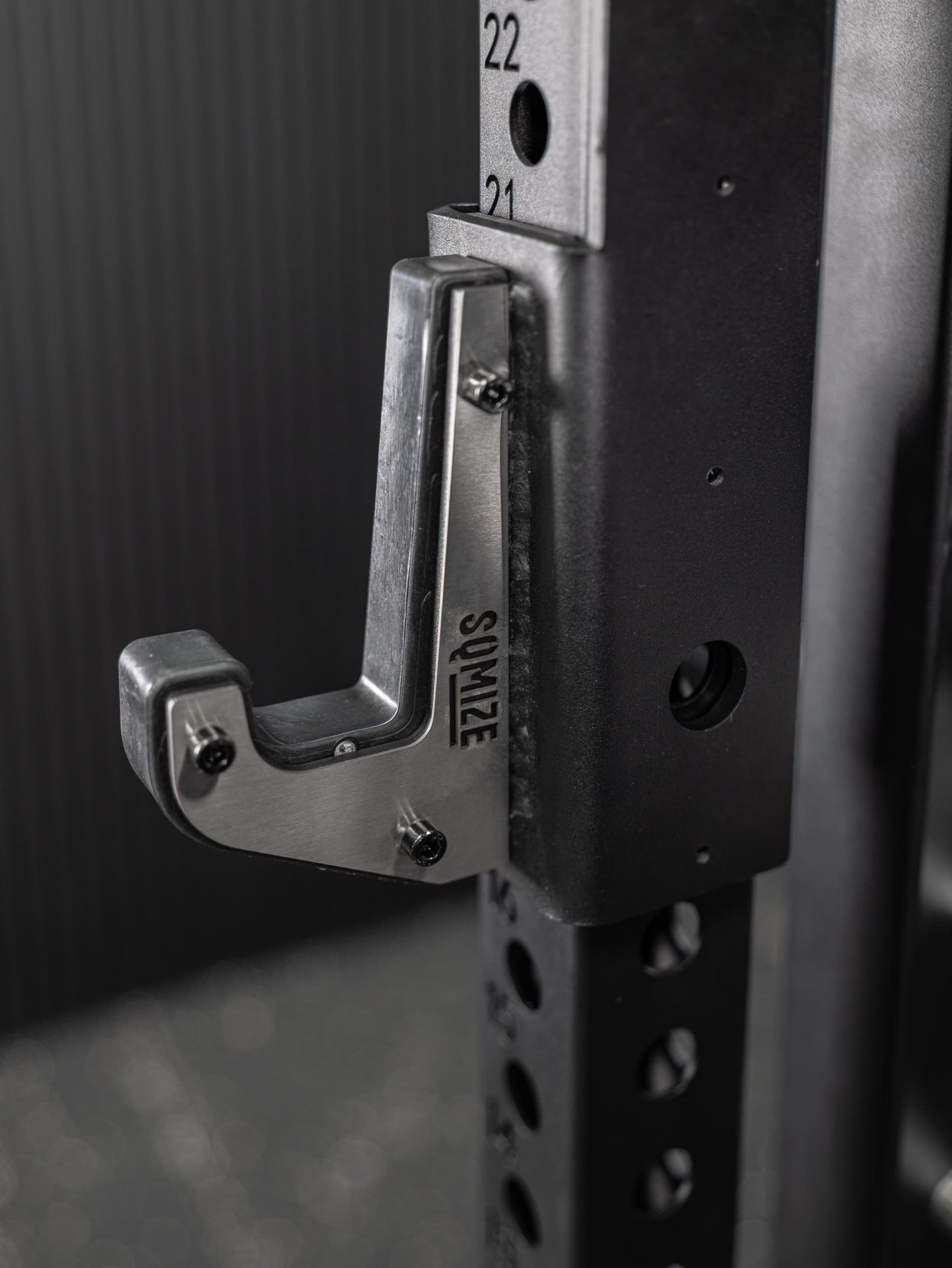 All-in-One Half Rack, Smith Machine & Latzug SQMIZE® PREMIUM BISON SQ-S550RSR, Höhe 224 cm