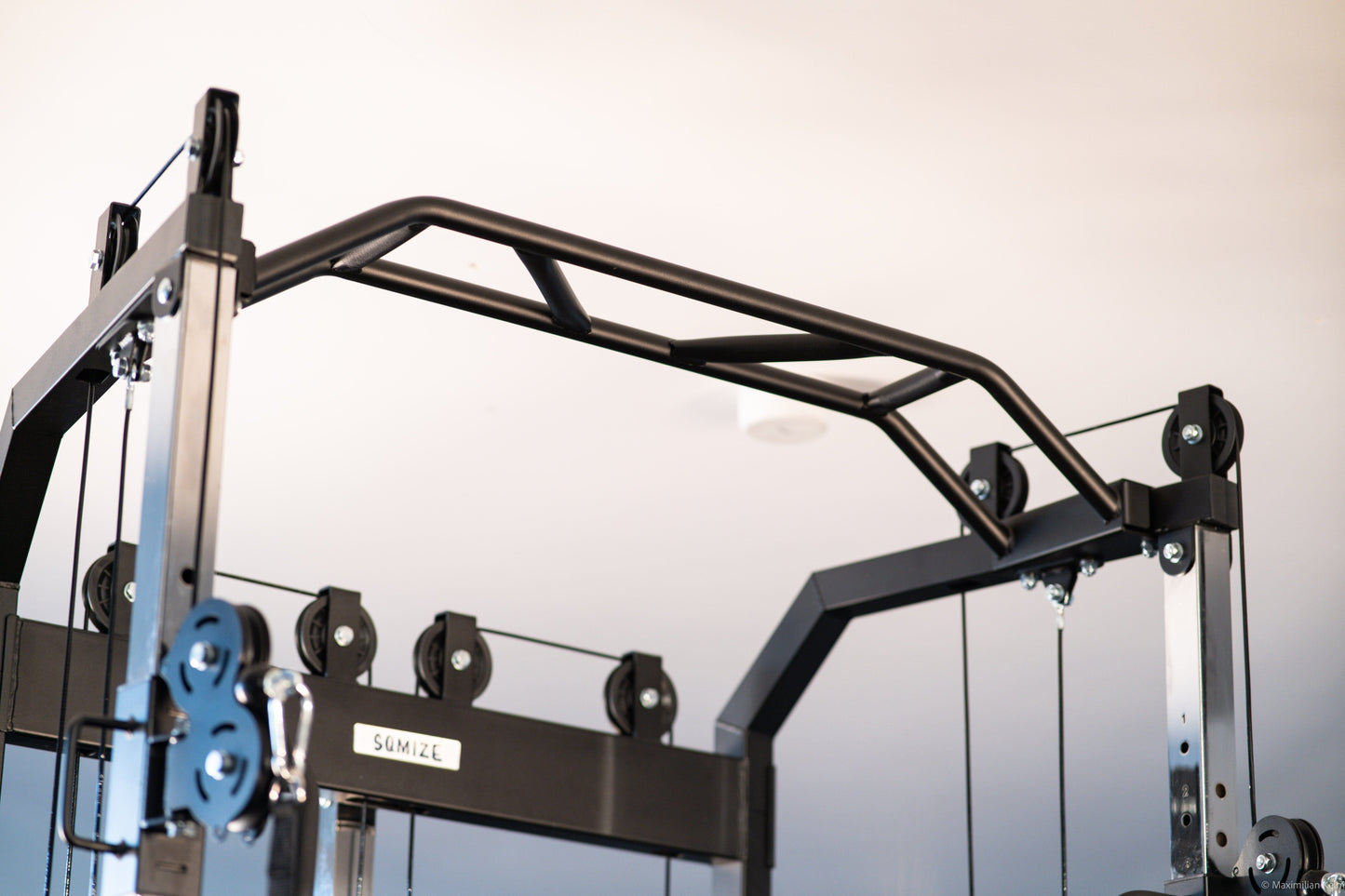 Kabelzugstation & Power Rack: Power Gym Center SQMIZE® POWER PACK R771 www.simpleproducts.at 