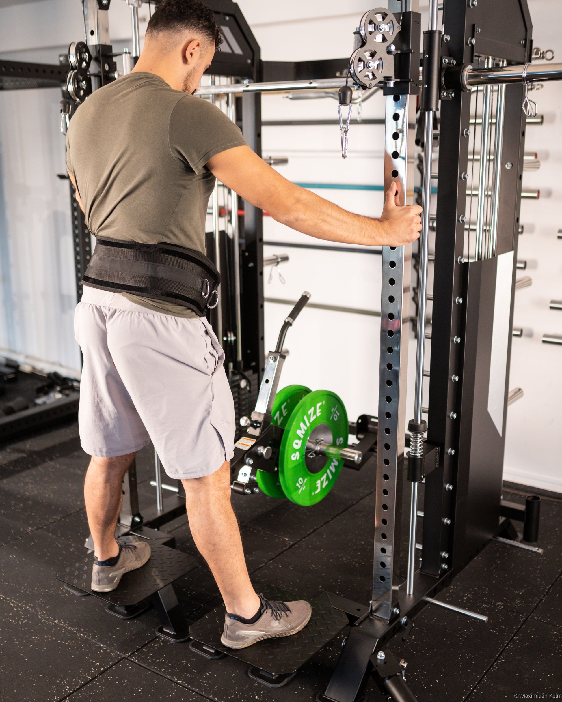 Monster Power Gym Belt Squat Ergänzung SQMIZE® SQ-S991-BSM www.simpleproducts.at 