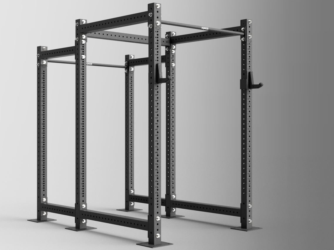 Power Rack + Half Rack Konfigurator SQMIZE® PREMIUM BISON www.simpleproducts.at 210 + 190 Ohne Ablage Sandwich J Cup