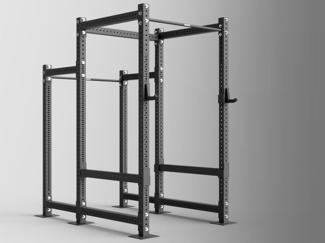 Power Rack + Half Rack Konfigurator SQMIZE® PREMIUM BISON www.simpleproducts.at 240 + 190 Safety Bar Sandwich J Cup