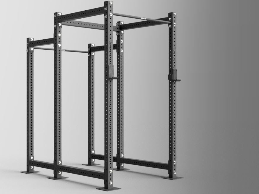Power Rack + Half Rack Konfigurator SQMIZE® PREMIUM BISON www.simpleproducts.at 240 + 210 Ohne Ablage Standard J Cup