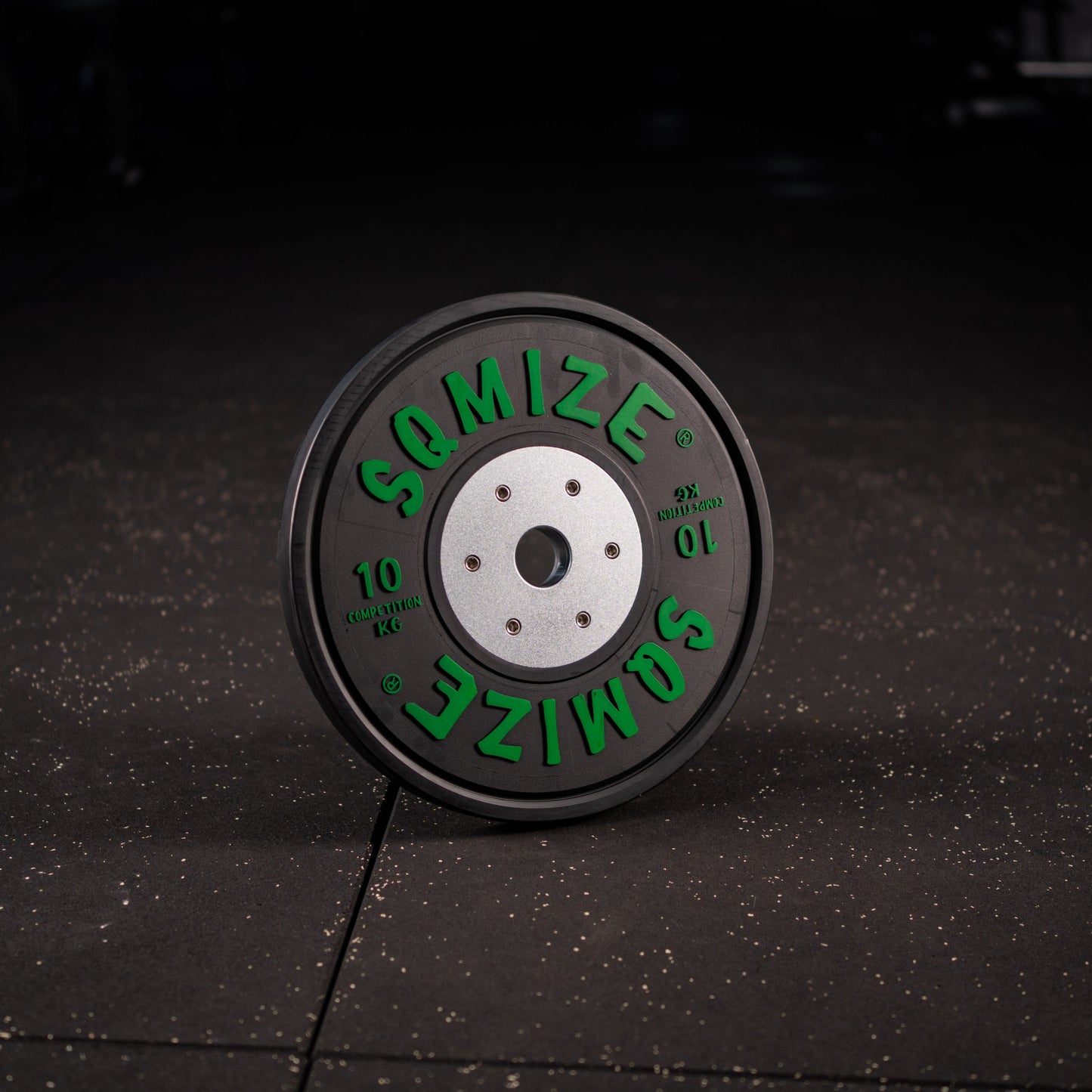 Premium Bison Black Competition Bumper Plate SQMIZE® V-CompBP, 5 - 25 kg www.simpleproducts.at 10 kg 