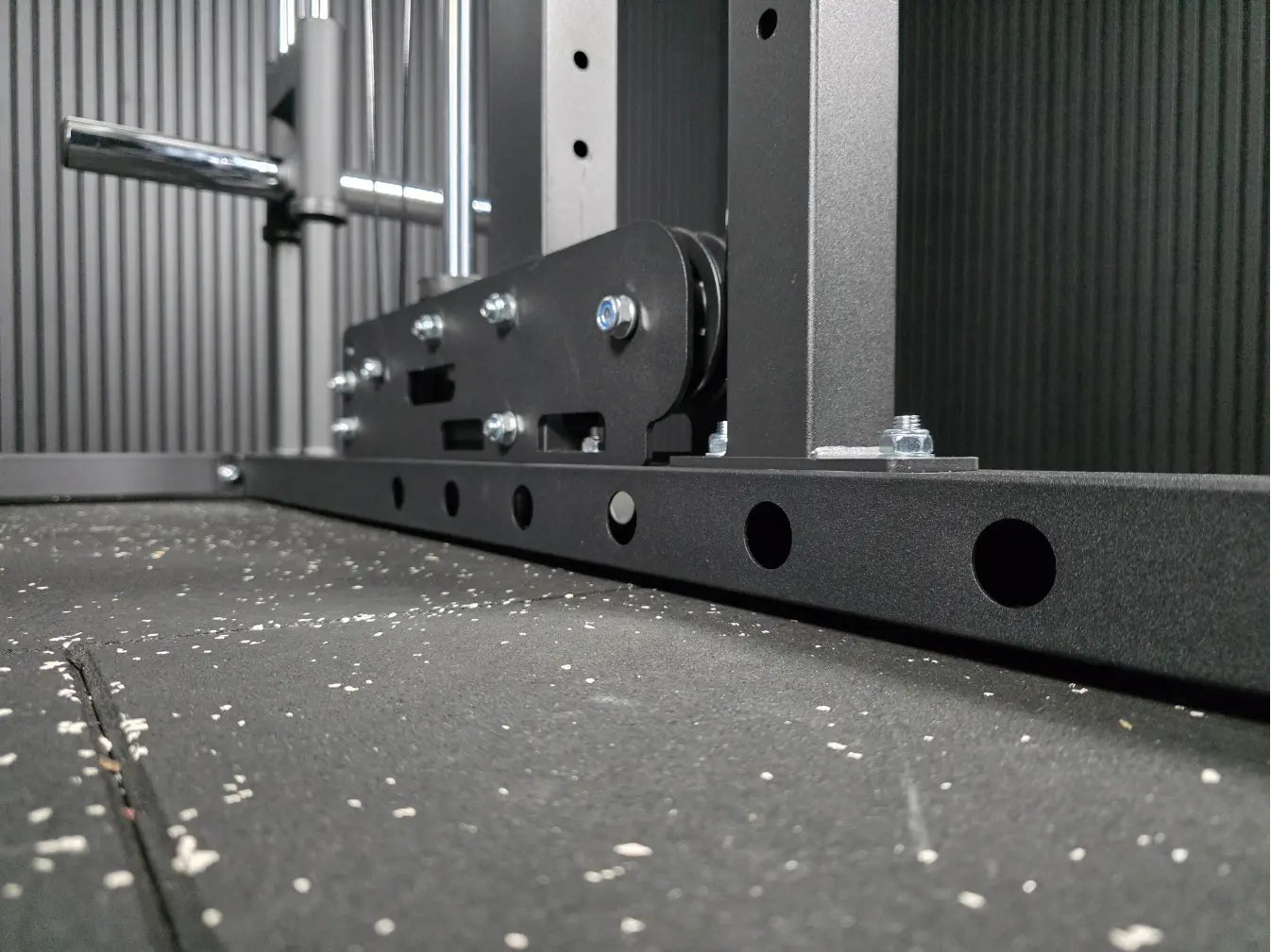 All-in-One Rack Station SQMIZE® ELITE CLUB SQ-R356, Power Rack, Linear Smith & Kabelzugstation, Höhe 210 cm