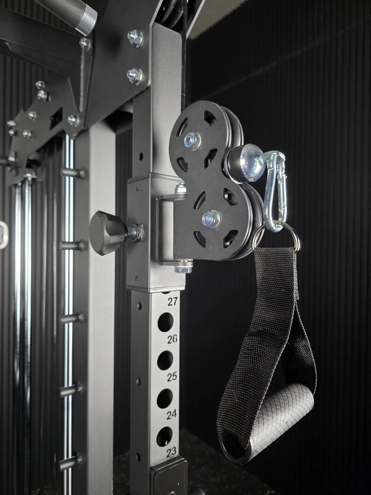 All-in-One Rack Station SQMIZE® ELITE CLUB SQ-R356, Power Rack, Linear Smith & Kabelzugstation, Höhe 210 cm