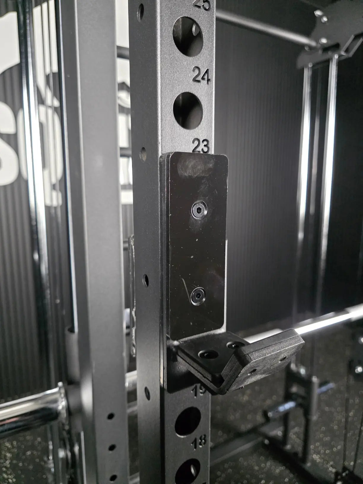 All-in-One Rack Station SQMIZE® ELITE CLUB SQ-R356, Power Rack, Linear Smith & Kabelzugstation, Höhe 210 cm